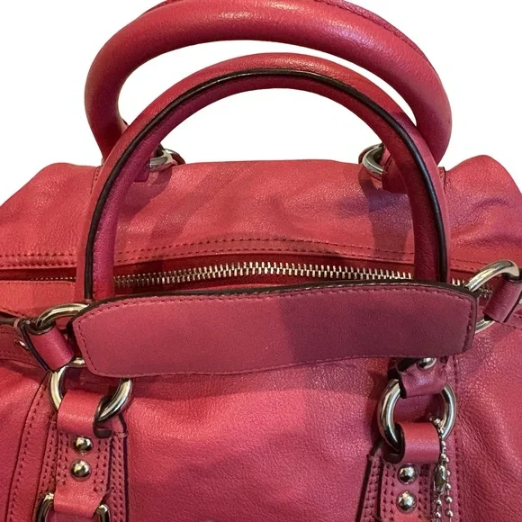 Coach Ashley Small Leather Satchel Ginger, F15445 - Picture 11 of 15